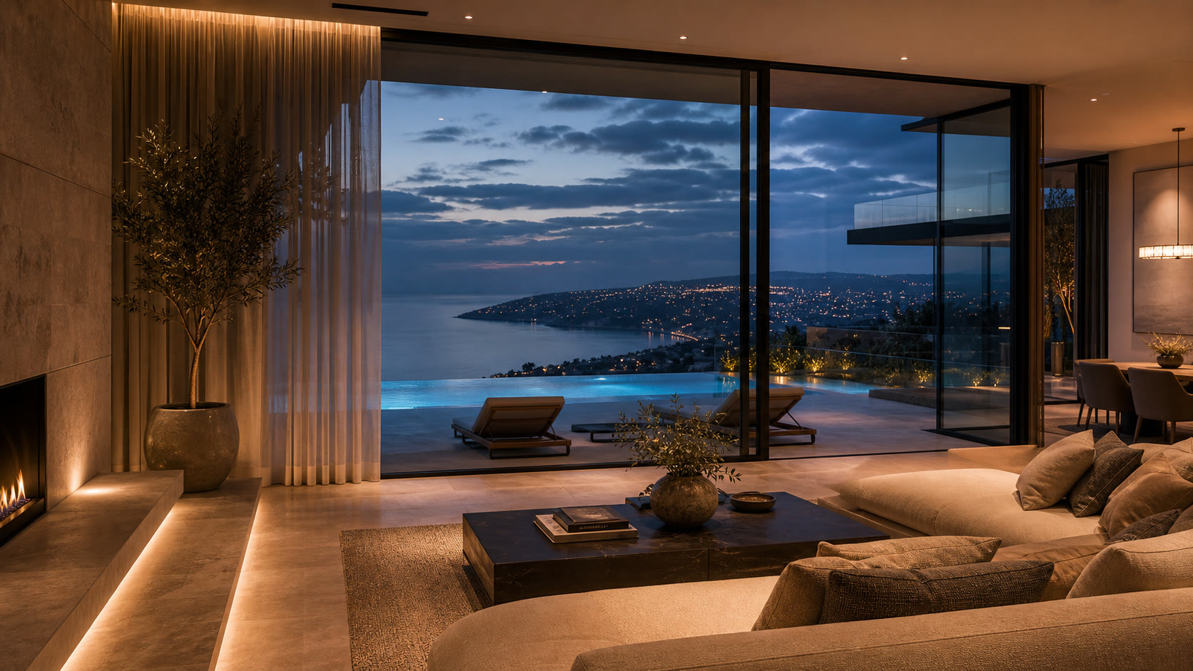Interiores con vista